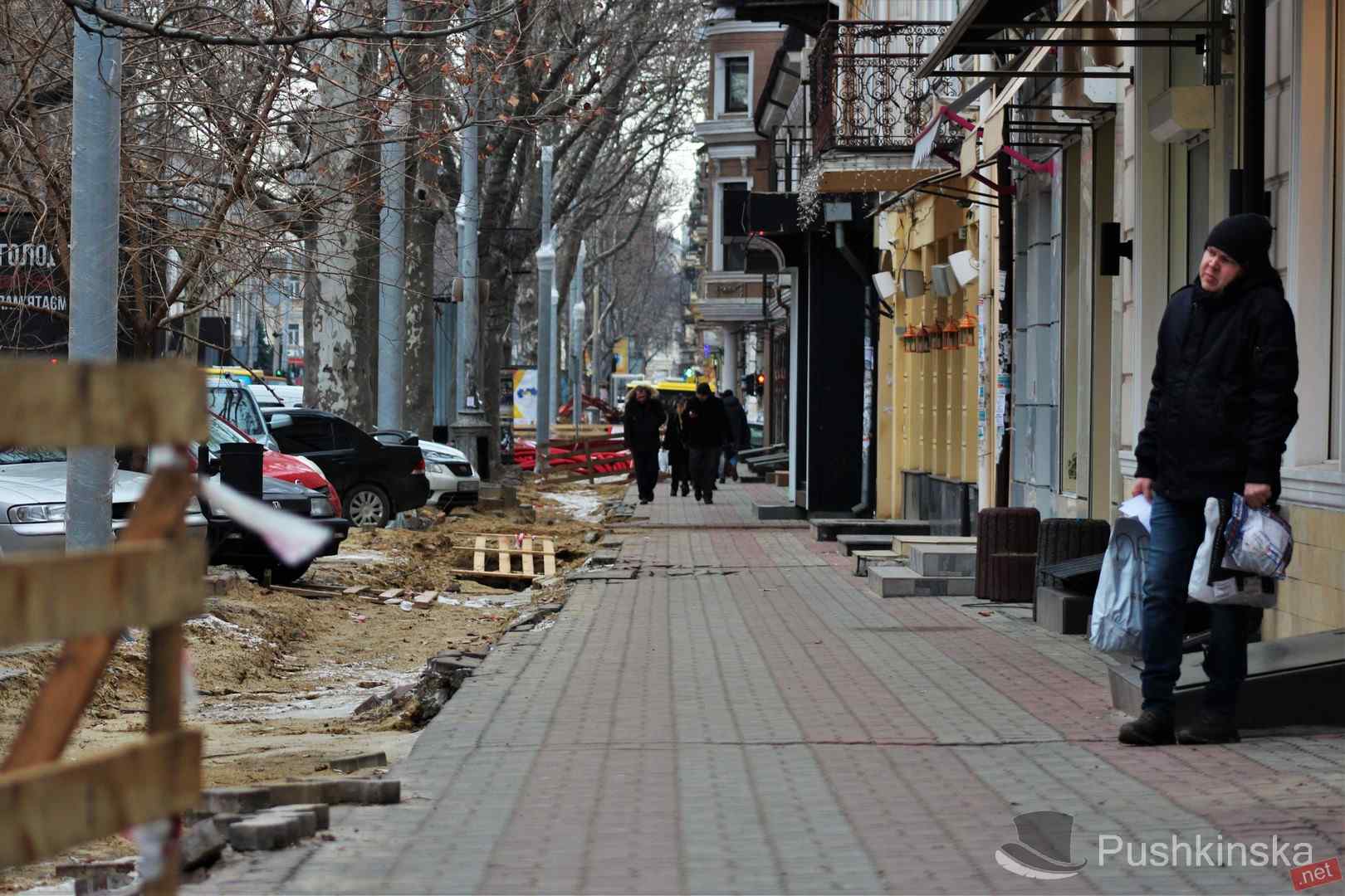 Сквозь траншеи к светодиодам: какой будет Ришельевская после окончания ремонтных работ. Фотопрогулка