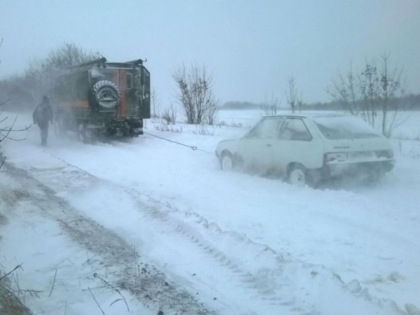 В Одесской области продлен запрет на движение транспорта на большинстве автодорог (фото)