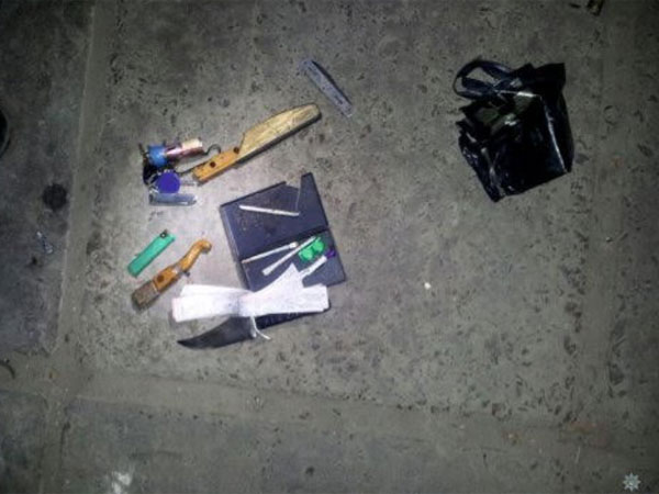 Во Львове психбольной с ножом совершил нападение на полицейский патруль