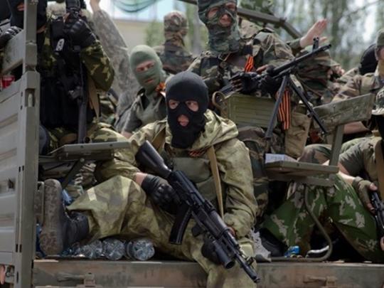 Возле Гнутово произошел бой с террористами. Боевики применяли минометы