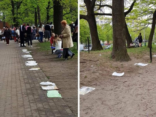 Главное — на коленях постоять: в сети возмутились поведением киевлян на Пасху (фото)