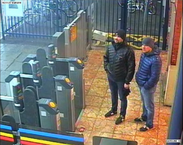 Отравление Скрипаля: полиция Британии показала маршрут подозреваемых