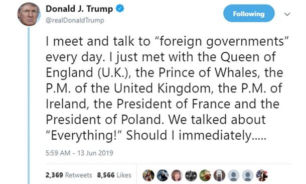 Соцсети смеются над сообщением Трампа в Twitter