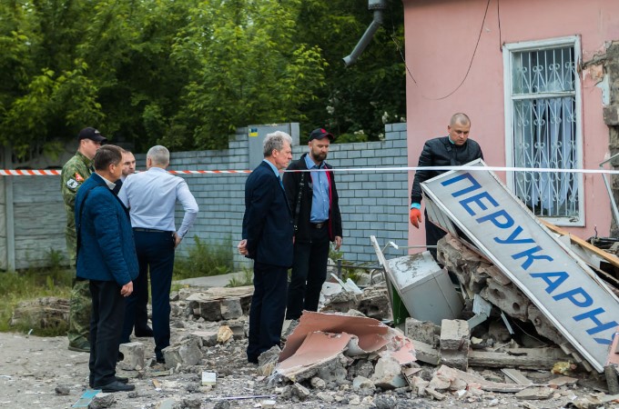 В Днепре мощным взрывом уничтожен банкомат «ПриватБанка»: детали и видео с места ЧП