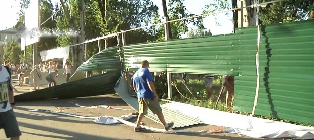 В Запорожье возрождают отвоеванный у застройщиков парк