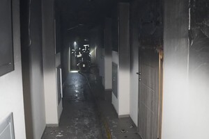 В Одесском районе горел ЖМ "Радужный": эвакуировали людей и спасали собак