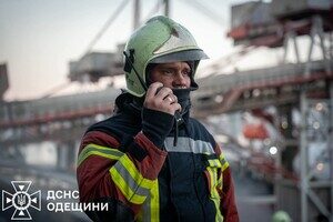 Масштабный пожар в порту Одесской области: загорелась транспортная лента