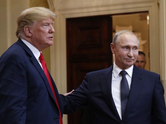 Коливається між непокорою та&nbsp;улесливістю: Трампа закликають змінити підхід до&nbsp;путіна