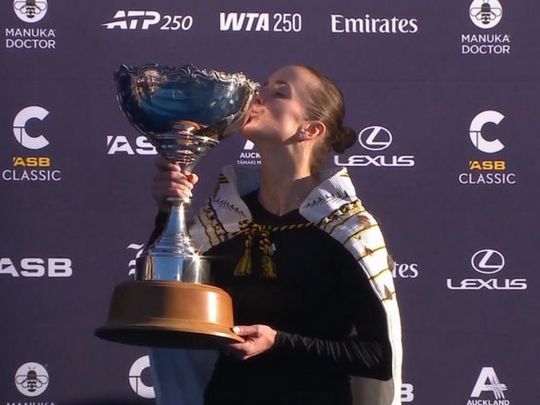 Світоліна перемогла віцечемпіонку Олімпійських ігор у&nbsp;фіналі турніру в&nbsp;Окленді (відео)