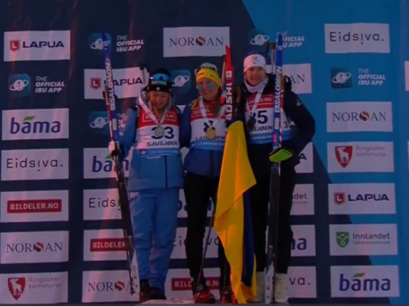 Українка Анастасія Меркушина стала чемпіонкою Європи з&nbsp;біатлону (фото)
