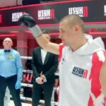 Олімпійський чемпіон Хижняк під наглядом Усика та Джошуа виграв нокаутом дебютний бій на профірингу (відео)