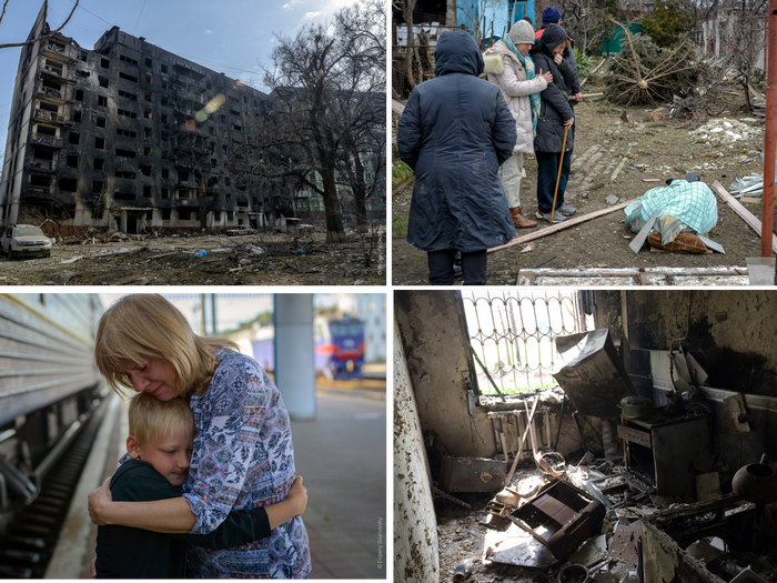 &laquo;Снаряд розірвався на&nbsp;даху, вирвавши шмат м&rsquo;яса зі&nbsp;спини хлопчика&raquo;: маріуполець, фотограф Євген Сосновський про випробування війною