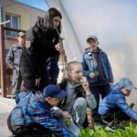 В Одесской области полицейские и дети из Луганской области отдохнули на ферме