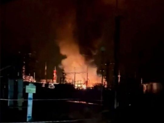 Безпілотники підпалили важливу нафтоперекачувальну станцію в&nbsp;Краснодарському краї рф (відео)
