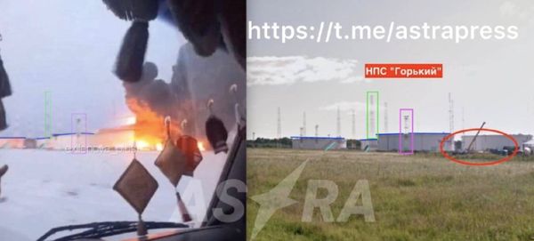 Нафтобаза під Самарою та&nbsp;нафтоперекачувальна станція в&nbsp;Нижньогородській області росії горять після атаки дронів (фото, відео)